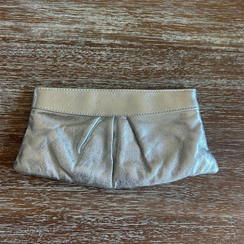 Lauren Merkin Silver Clutch